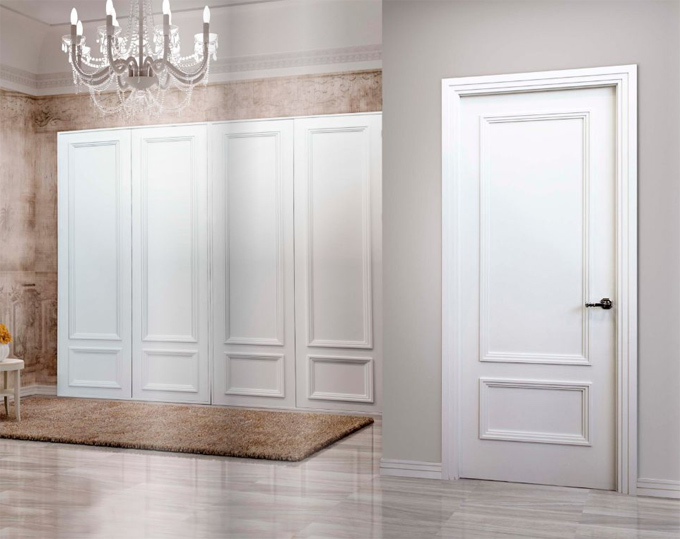 Puerta clásica San Rafael 202 moldura