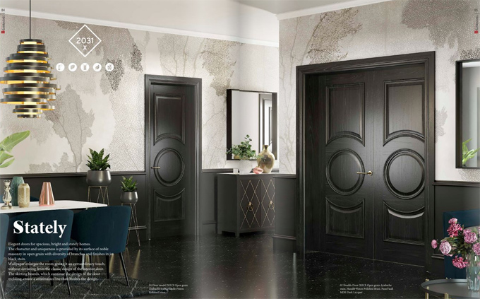 Puerta clásica San Rafael 2031X