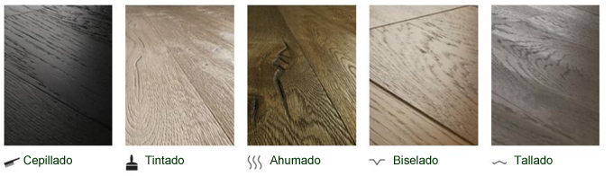 texturas en suelos de madera